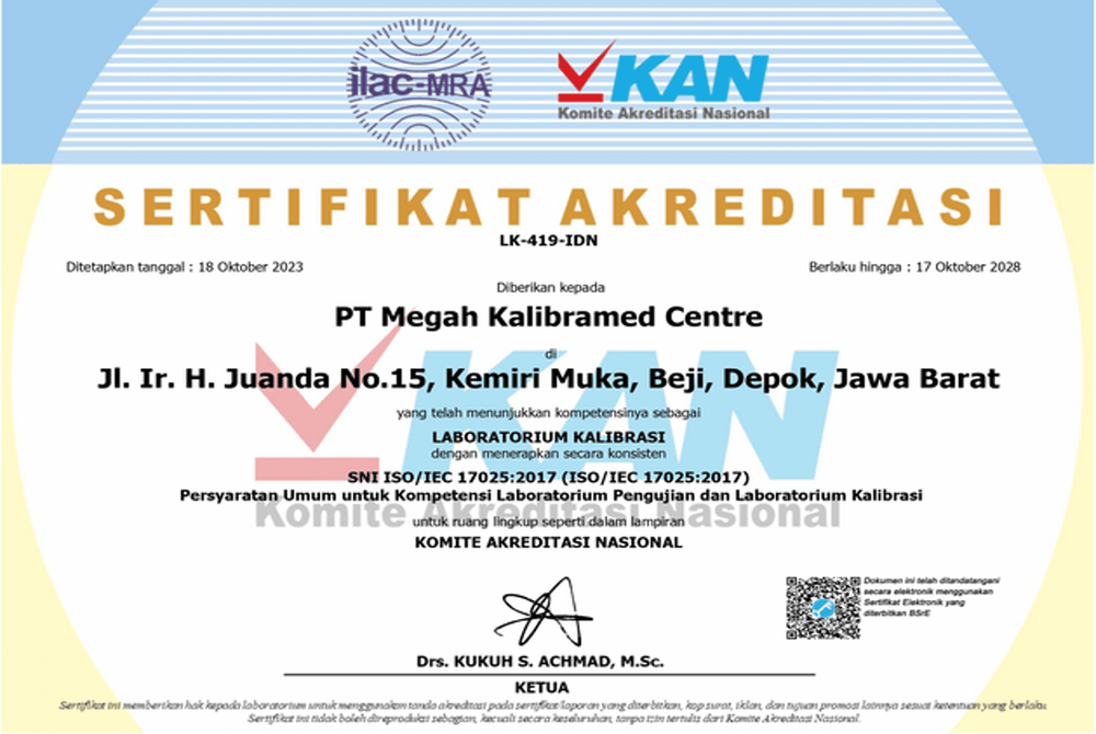 Kalibrasi alat kesehatan